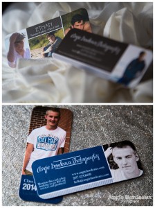 Senior Rep Cards - Angie Bordeaux Photography